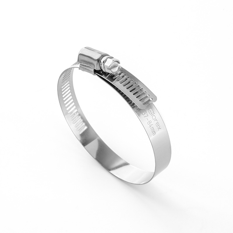 12.7mm American hose clamps (6)