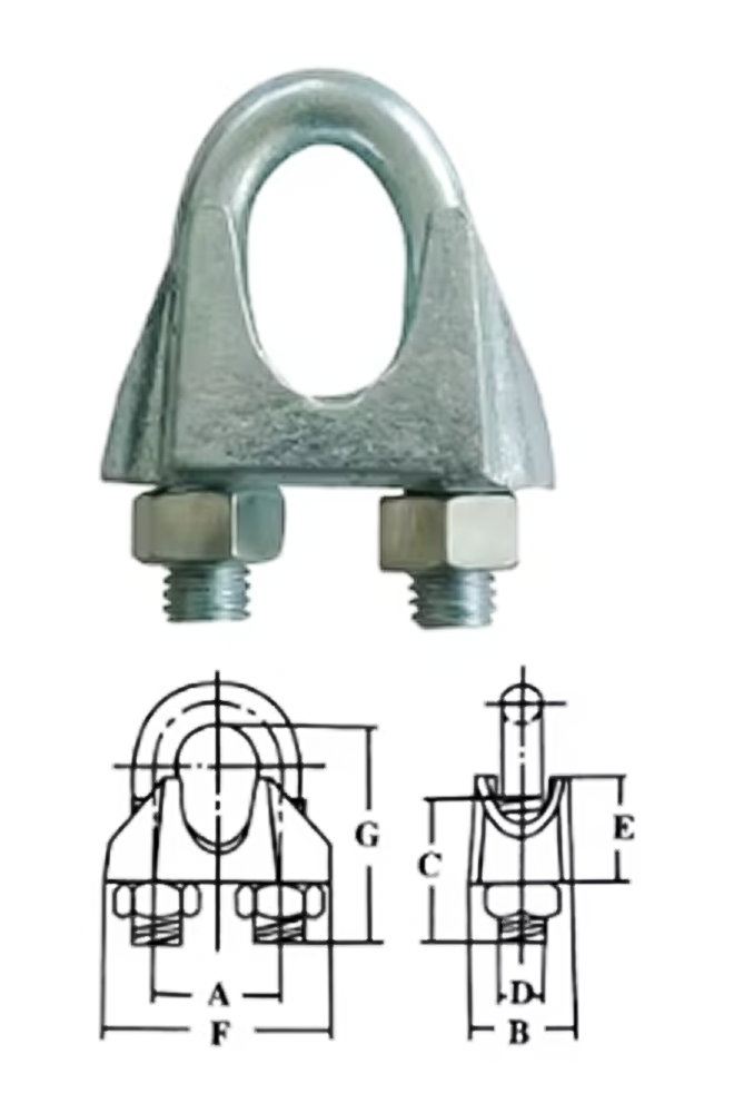 Stainless Steel Wire Rope clamp