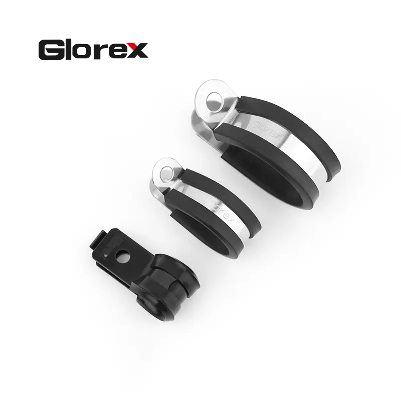 110mm rubber lined clips