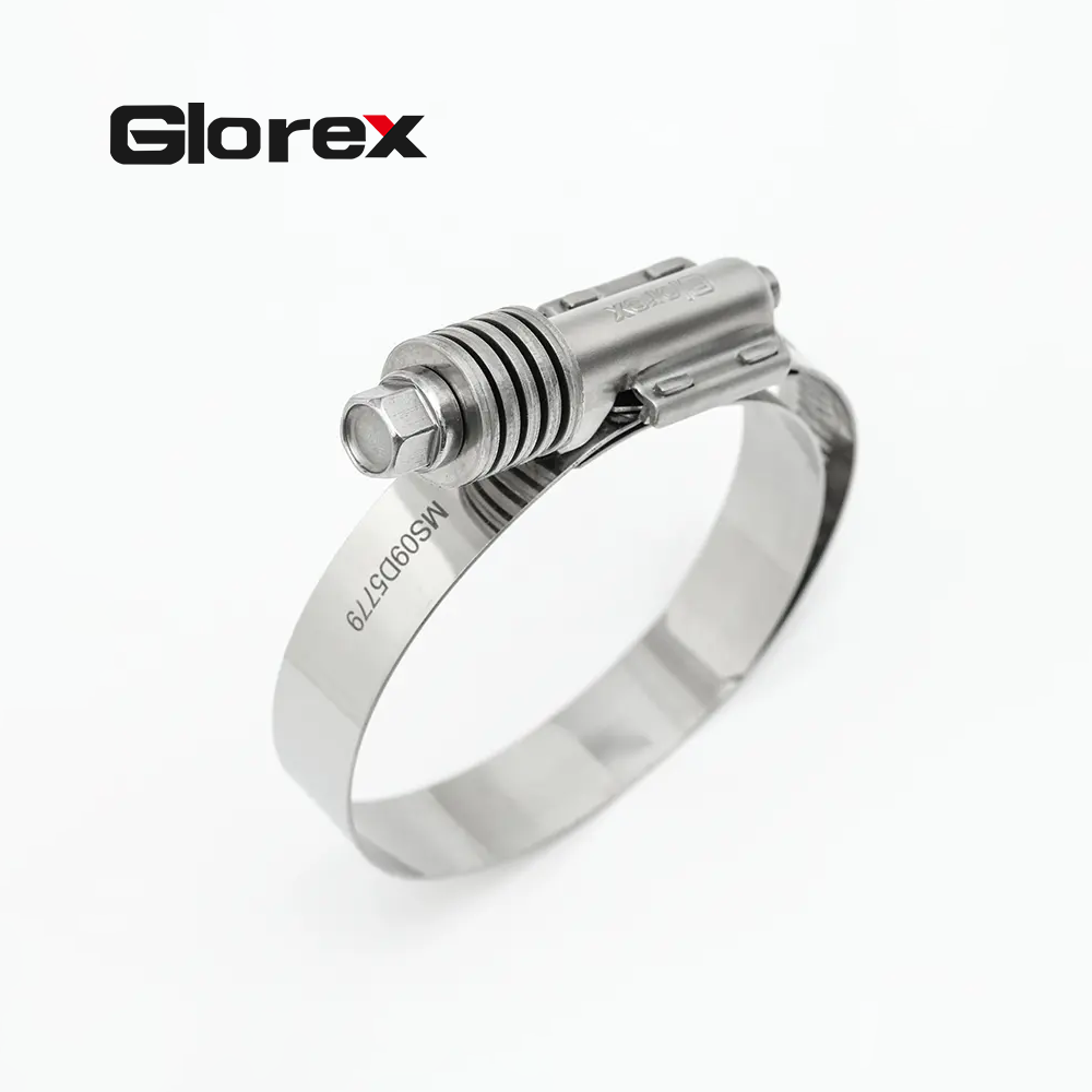 All stainless steel Heavy Duty Compensating Constant Pressure Hose Clamps