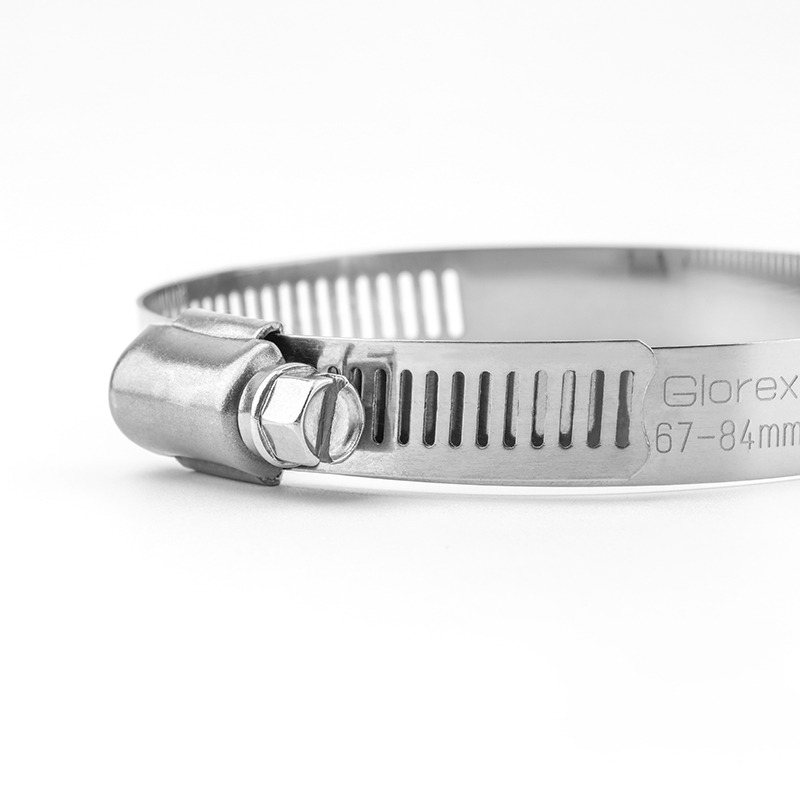 American Style 12 Inch 304 Stainless Steel Hose Clamps (3)