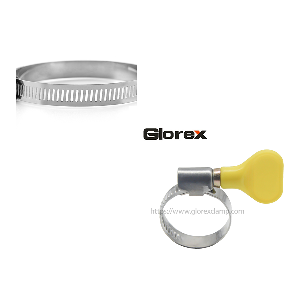 American Type Hose Clamp With Handle