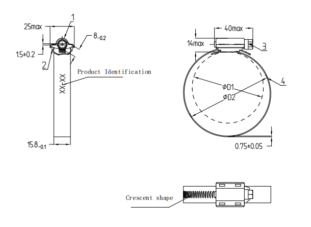 Stainless Steel Hose Clamp