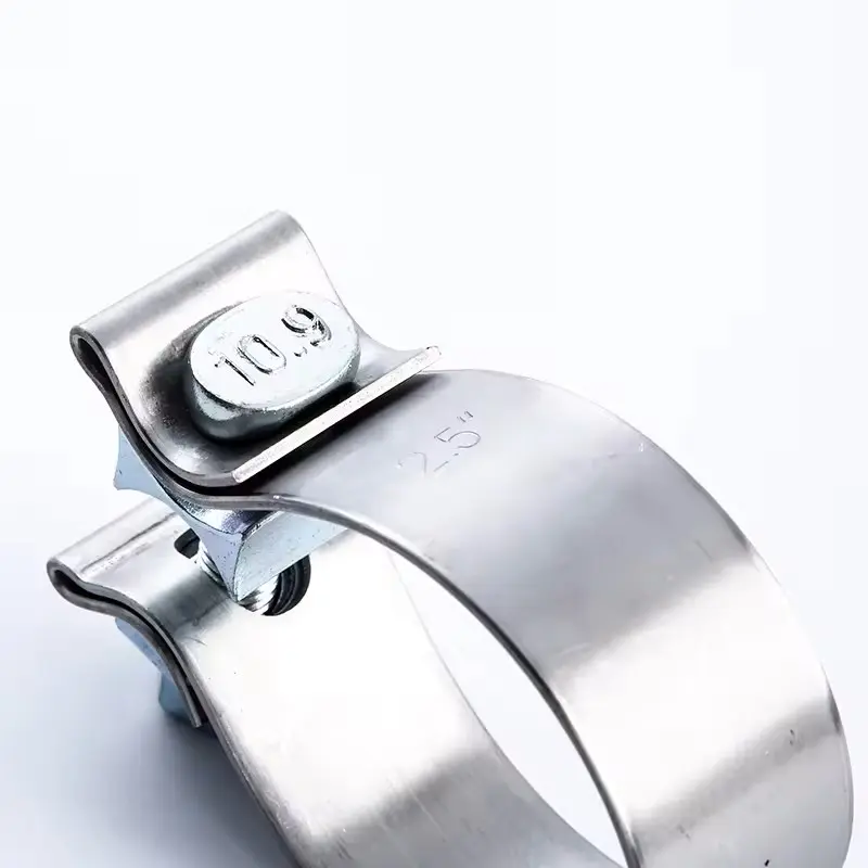 304 Stainless Steel Lap Joint Band Exhaust Clamp