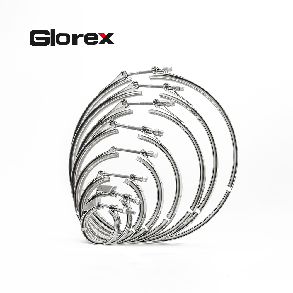 exhaust clamp v band